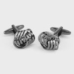 Sophos 8 Linked Loops Cufflink - Gunmetal