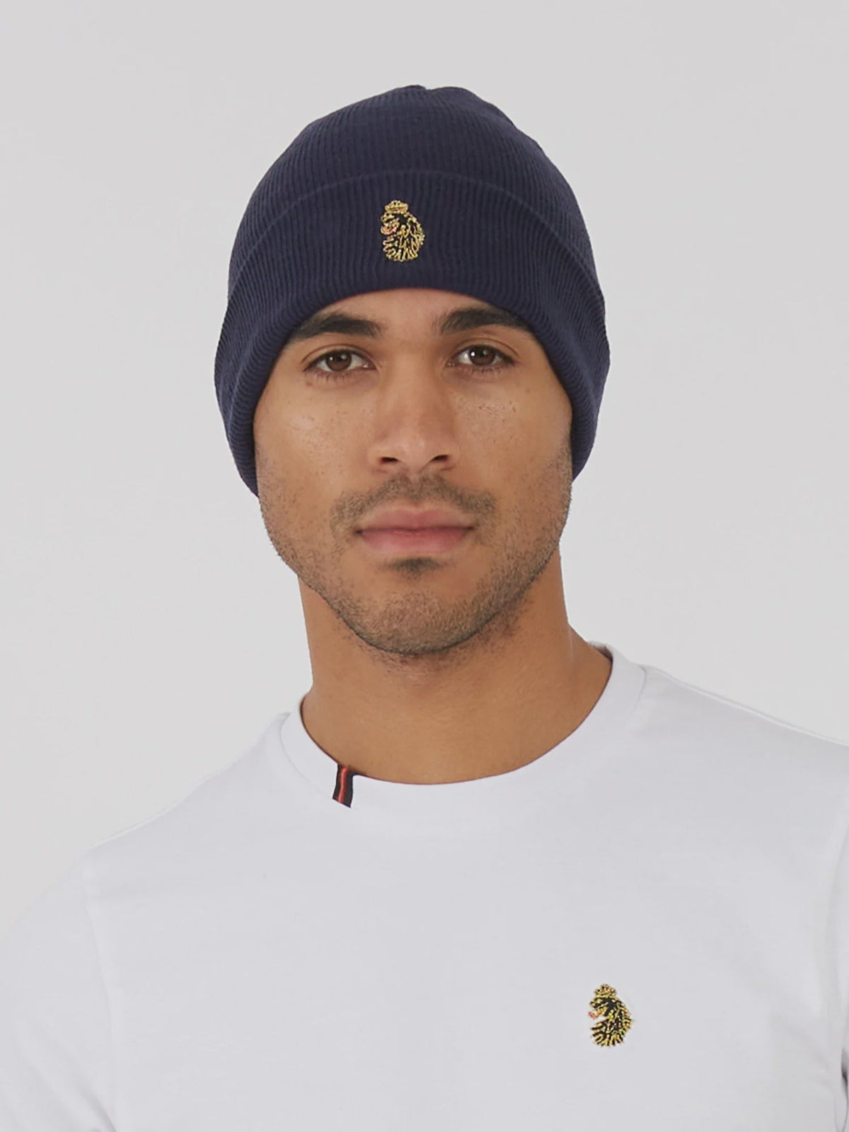 LUKE1977 Fuiji Classic Beanie - Navy Blue