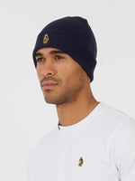 LUKE1977 Fuiji Classic Beanie - Navy Blue