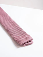 MARC DARCY Knitted Tie - Blush