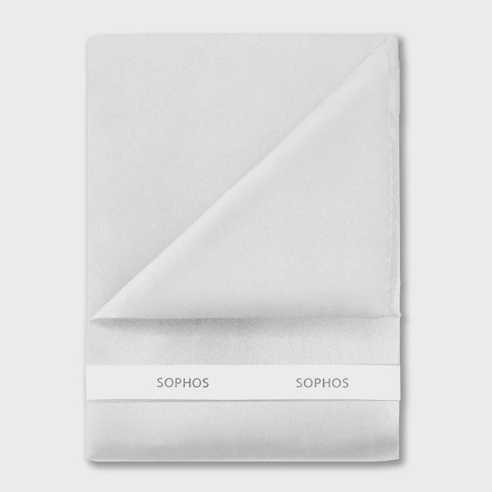 Sophos Pocket Square - White