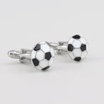 Sophos Football Cufflinks - White & Black